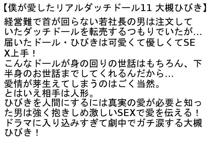 【お得セット】僕が愛したリアルダッチドール10・11・12